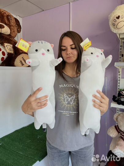 Мягкая игрушка кот батон