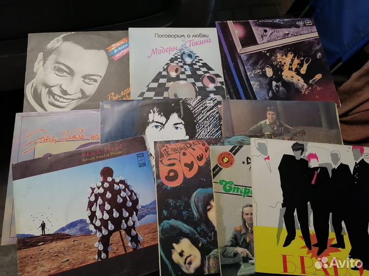 Виниловые грампластинки, фирма мелодия