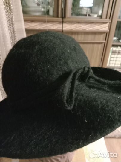Шляпа фетровая женская