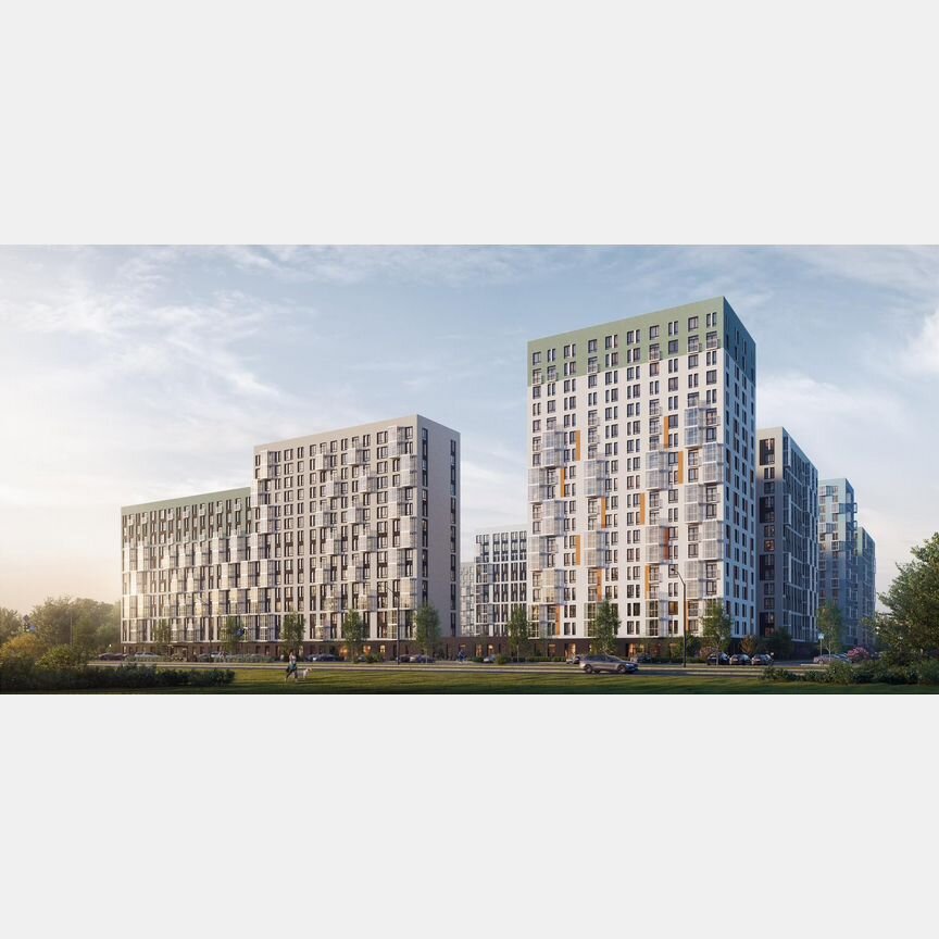 1-к. квартира, 36 м², 1/17 эт.