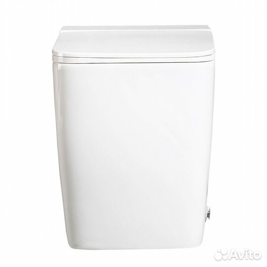 Унитаз Rechteck приставной белый с импульсным смывом