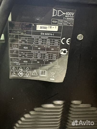 Аргоновый сварочный аппарат BlueWeld Tig 280/1