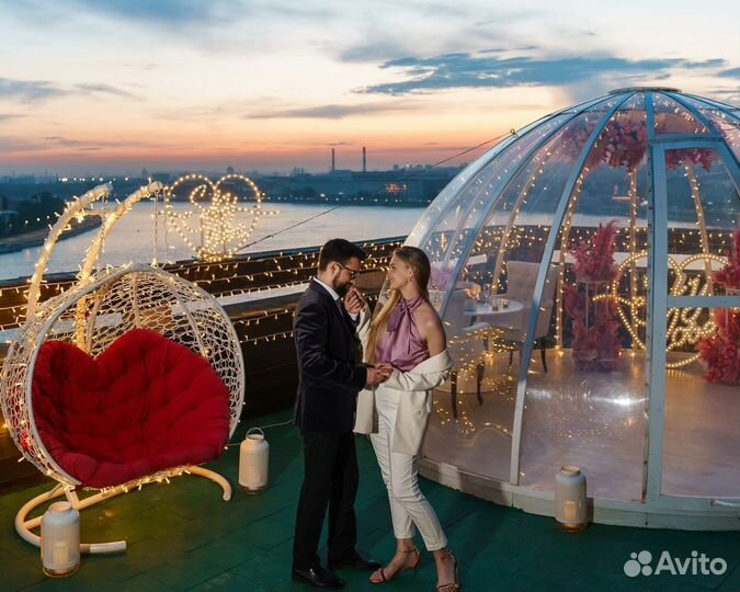 Романтическое свидание на 20 этаже в Томске
