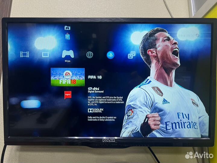 PlayStation 3 Slim 160 с 2 мя геймпадами