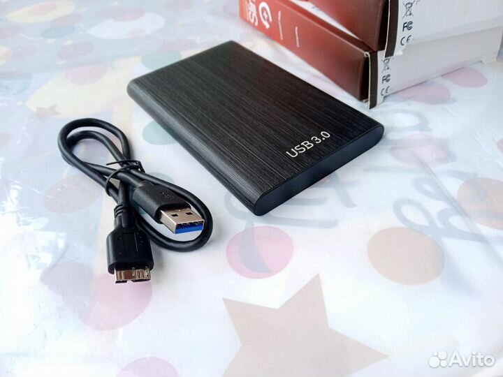 Внешний SSD диск 500 гб USB 3.0