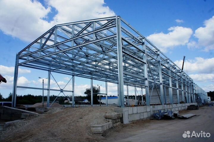 Быстровозводимые ангары / ангар под ключ