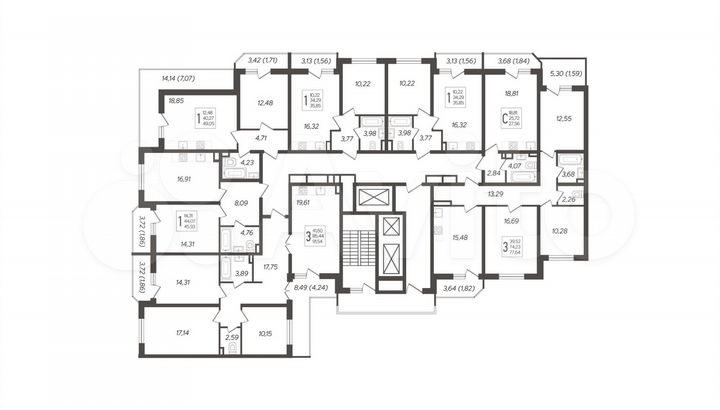 Квартира-студия, 27,6 м², 3/23 эт.