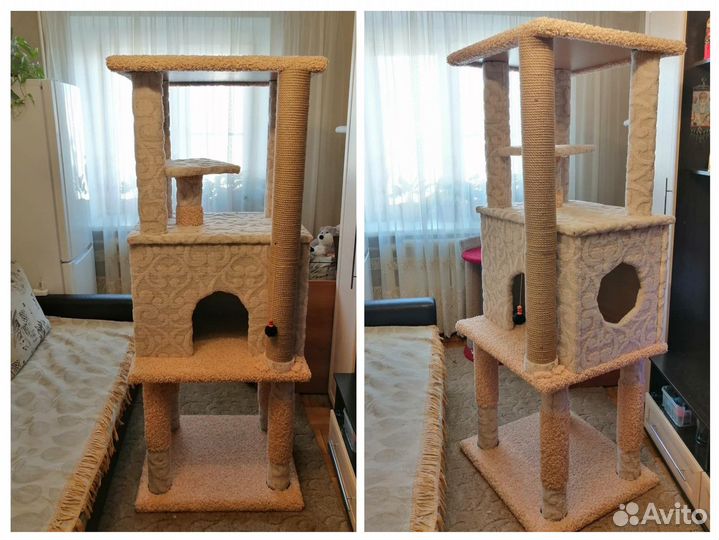 Домик когтеточка для крупных кошек