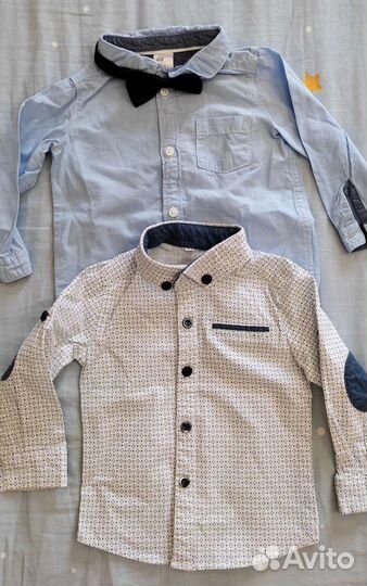 Рубашки, брюки на 1- 1,5-2-3-4-5 лет