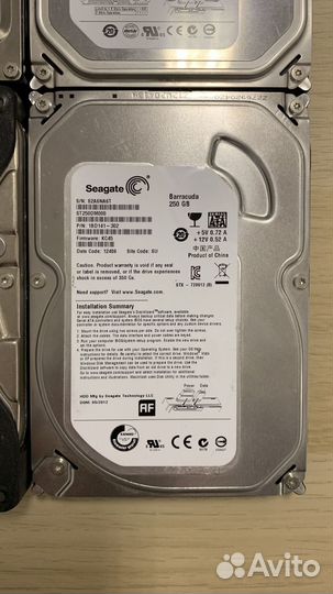 Жесткие диски SATA, IDE