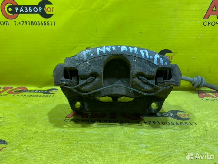 Суппорт передний левый Renault Megane 2 рейст F4R