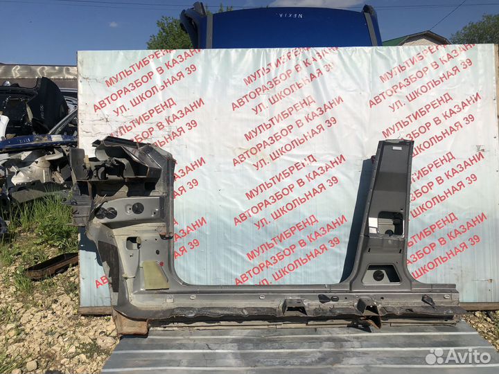 Лонжерон порог правый со стойками Freelander I 2.5