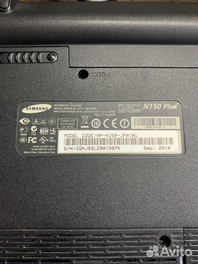 Нетбук Samsung N150Plus