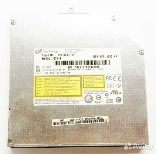 Оптический привод DVD-RW Hitachi-LG GT51N