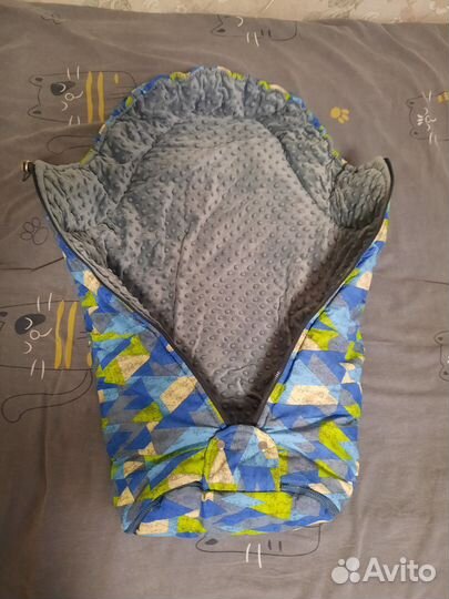 Зимний конверт в коляску