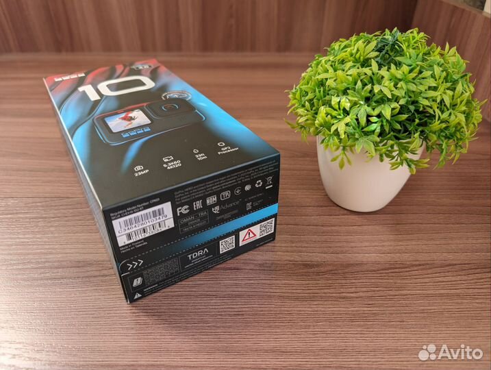 Новая GoPro 10 Black /упаковка не вскрыта