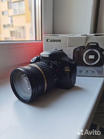 Фотоаппарат Сanon 550d + Tamron 17-50mm F2.8