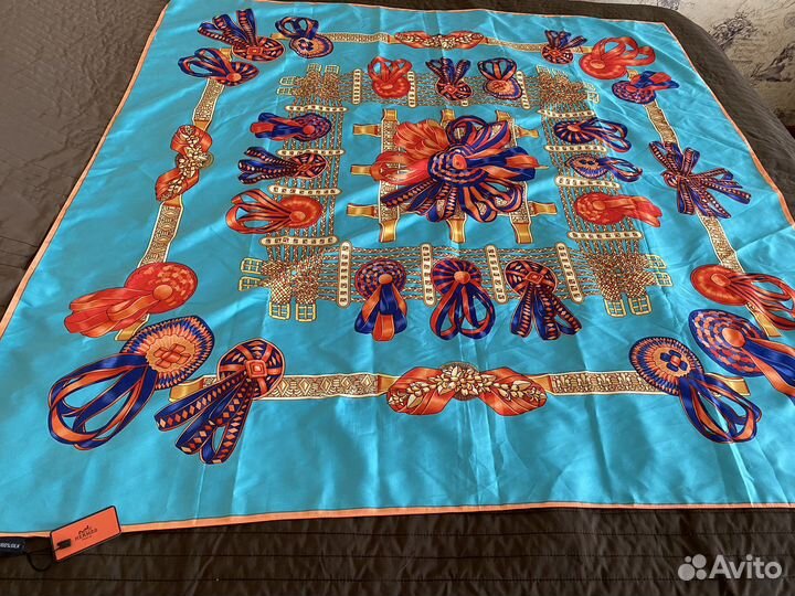 Шелковый платок hermes