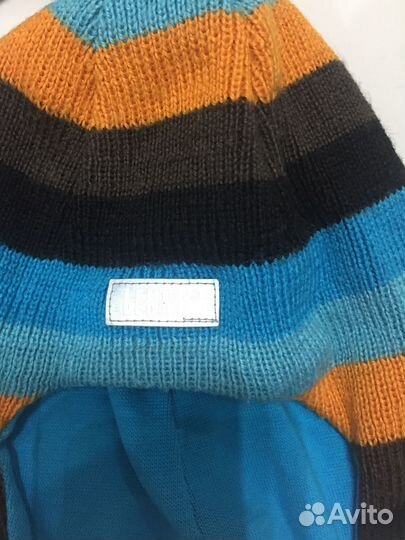 Шапка шлем для мальчика lenne размер 50