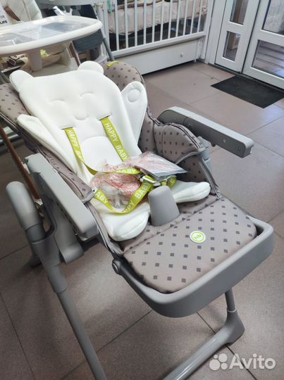 Стульчик для кормления HappyBaby William Pro (Grey