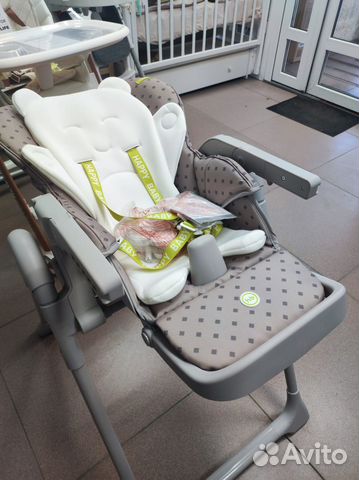 Стульчик для кормления HappyBaby William Pro (Grey