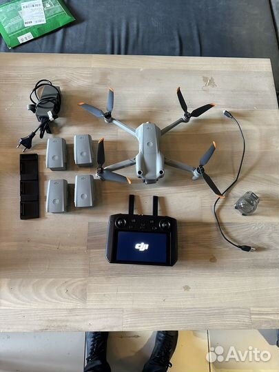 Dji mavic air 2s fly more combo +2 аккумулятора