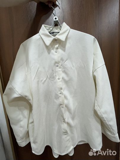 Вельветовая рубашка zara