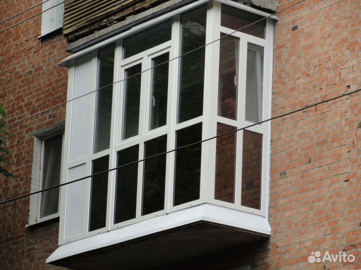 Остекление балконов и лоджий