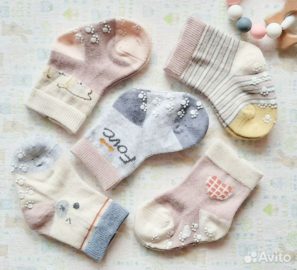 Носочки детские 5 пар