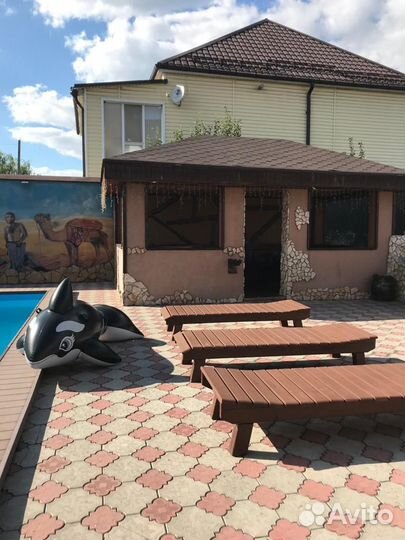 Баня сауна с бассейном