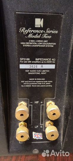 Продам акустику KEF Reference Series Model Two