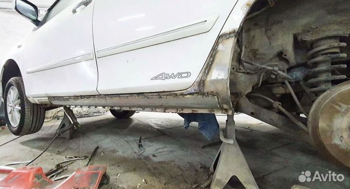 Ремонтные пороги Mitsubishi Montero Кузовные