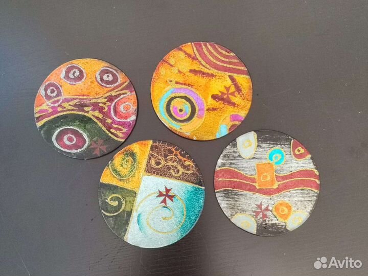 Подстаканник. Мальтийское стекло