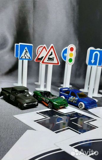 Детский подарок Набор скотч-дорога