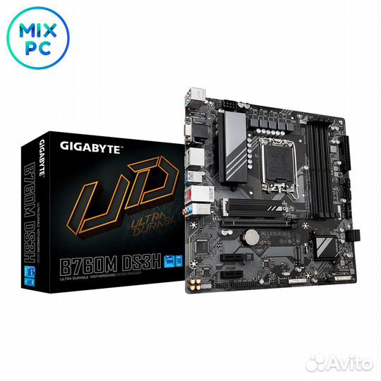 Материнская плата LGA1700 gigabyte B760M DS3H