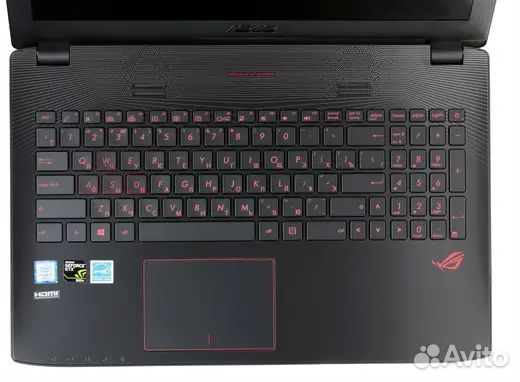 Игрвой ноутбук asus gl552vw