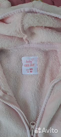 Вещи на девочку пакетом, размер 80
