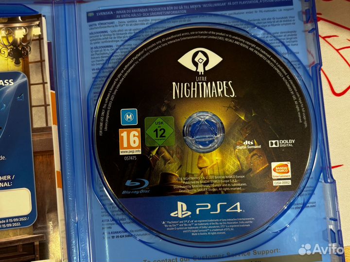 Диск little nightmares на ps4/ps5