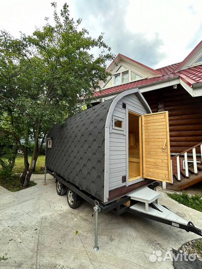 Аренда бани на прицепе