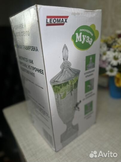 Лимонадница с краном Графин