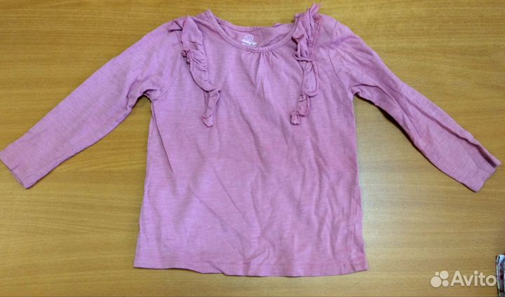 Кофты / лонгсливы для девочки пакетом