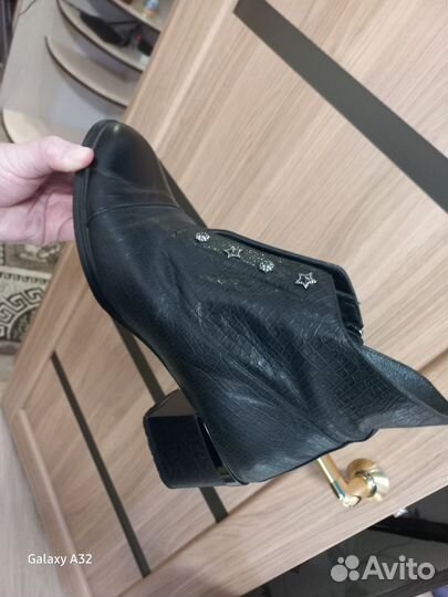 Ботильоны натуральная кожа 40