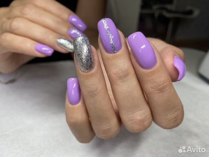 Маникюр с покрытием гель-лаком