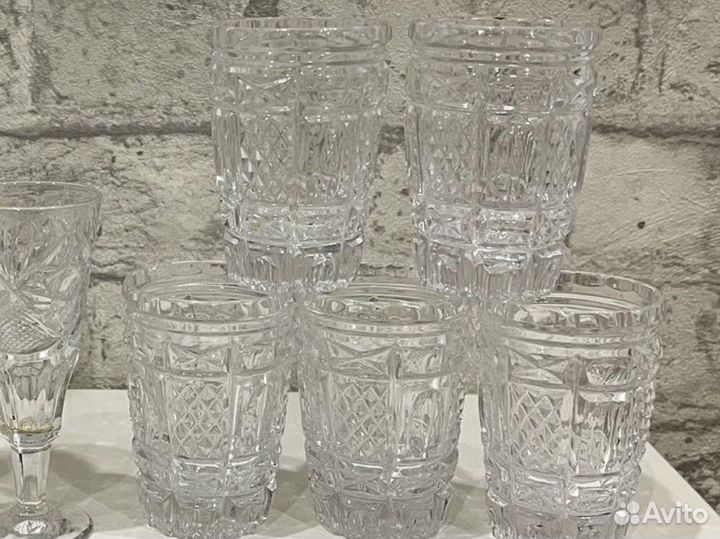 Рюмки хрустальные/Бокалы СССР