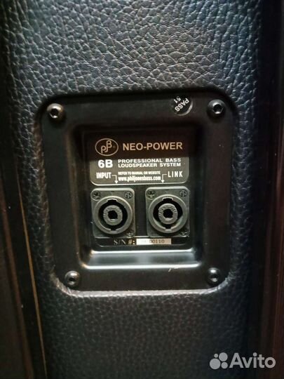 Басовый кабинет Phil jones bass neopower 6b