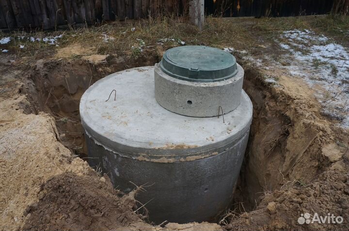 Септик из жби колец: монтаж под ключ
