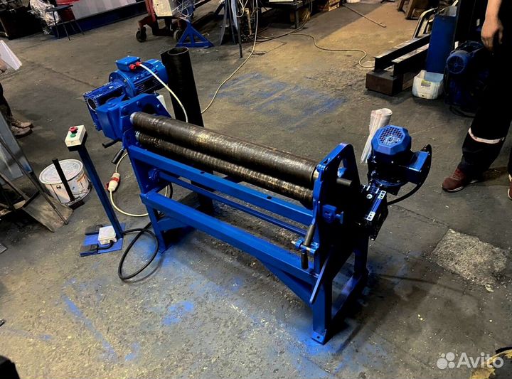 Вальцы трехвалковые листогибочные