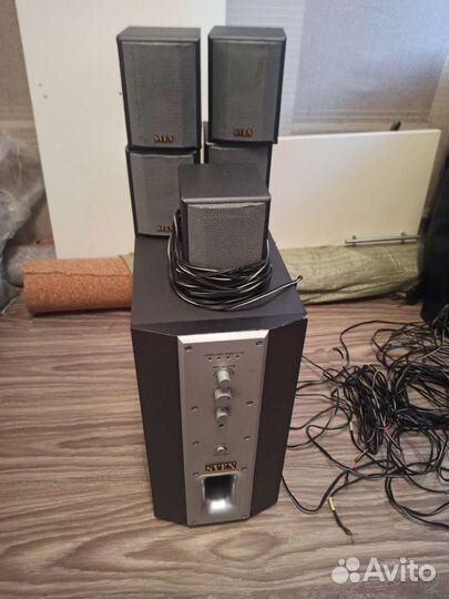 Акустика колонки сабвуферы sven ht-420