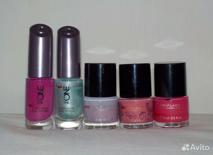 Лаки для ногтей, губная помада Oriflame