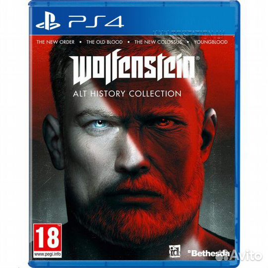 Wolfenstein: Alt History Collection PS4, русские с
